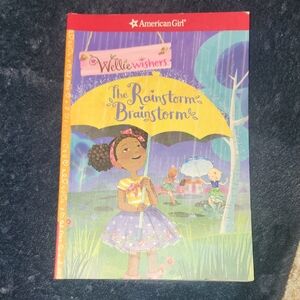 American Girl WellieWishers The Rainstorm Brainstorm Book - Purple and Yellow